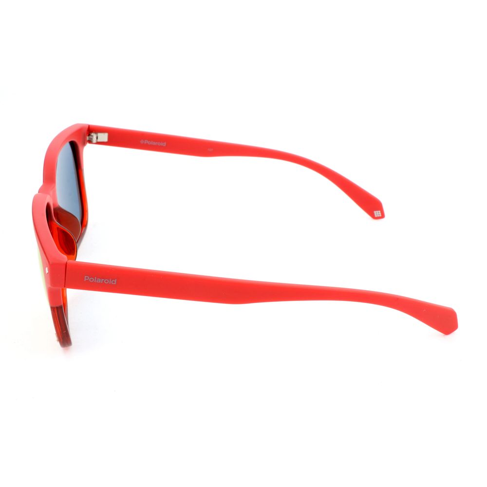 Lunettes de soleil Polaroid en polycarbonate rouge