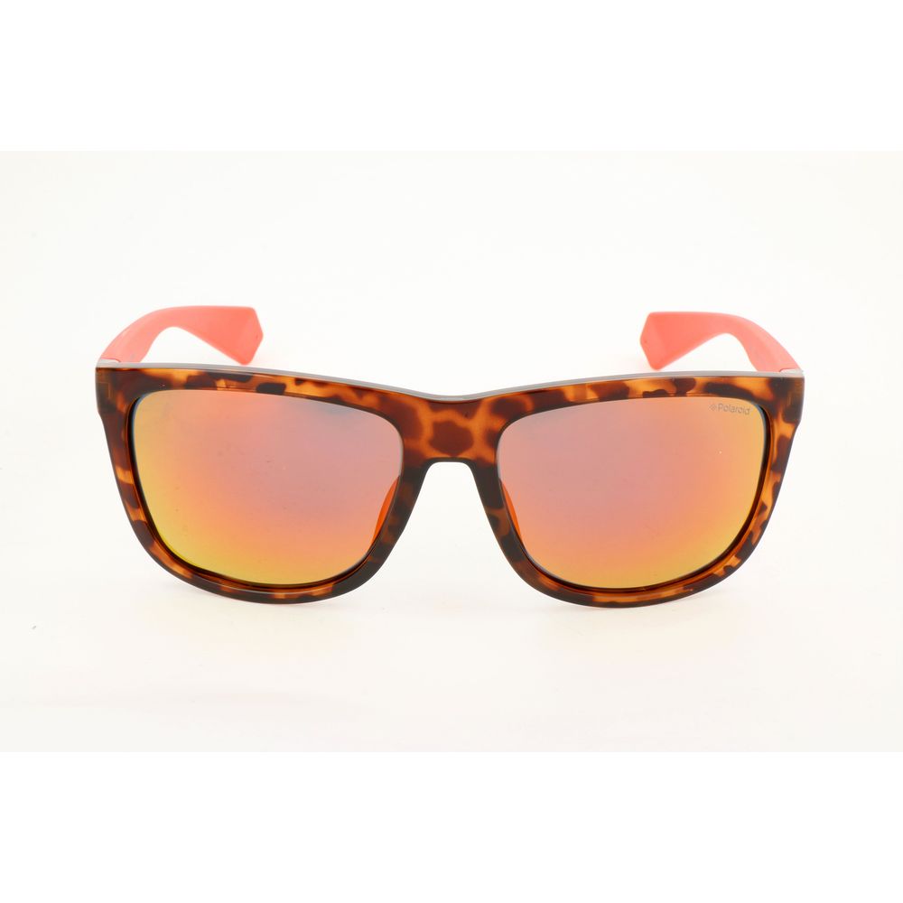 Lunettes de soleil Polaroid bicolores en caoutchouc
