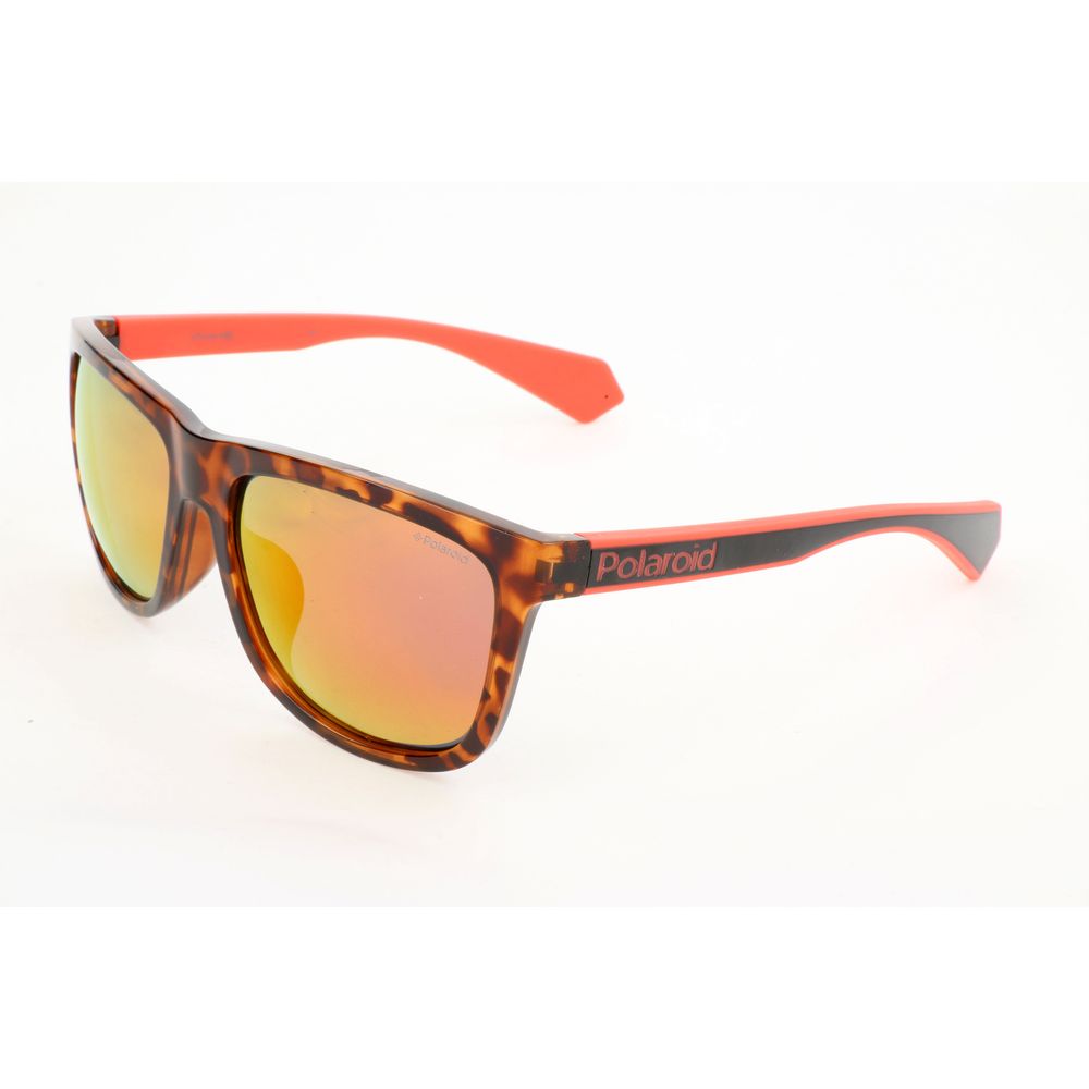 Lunettes de soleil Polaroid bicolores en caoutchouc