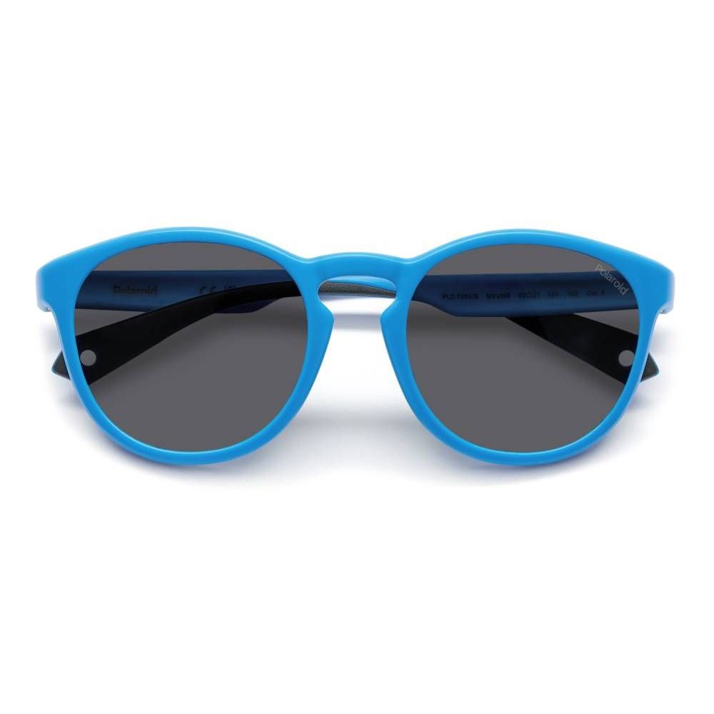 Lunettes de soleil Polaroid en résine bleue