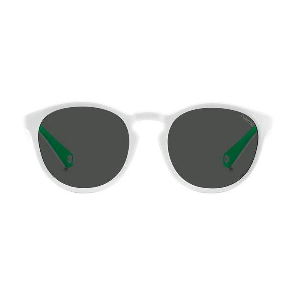 Lunettes de soleil Polaroid en résine blanche