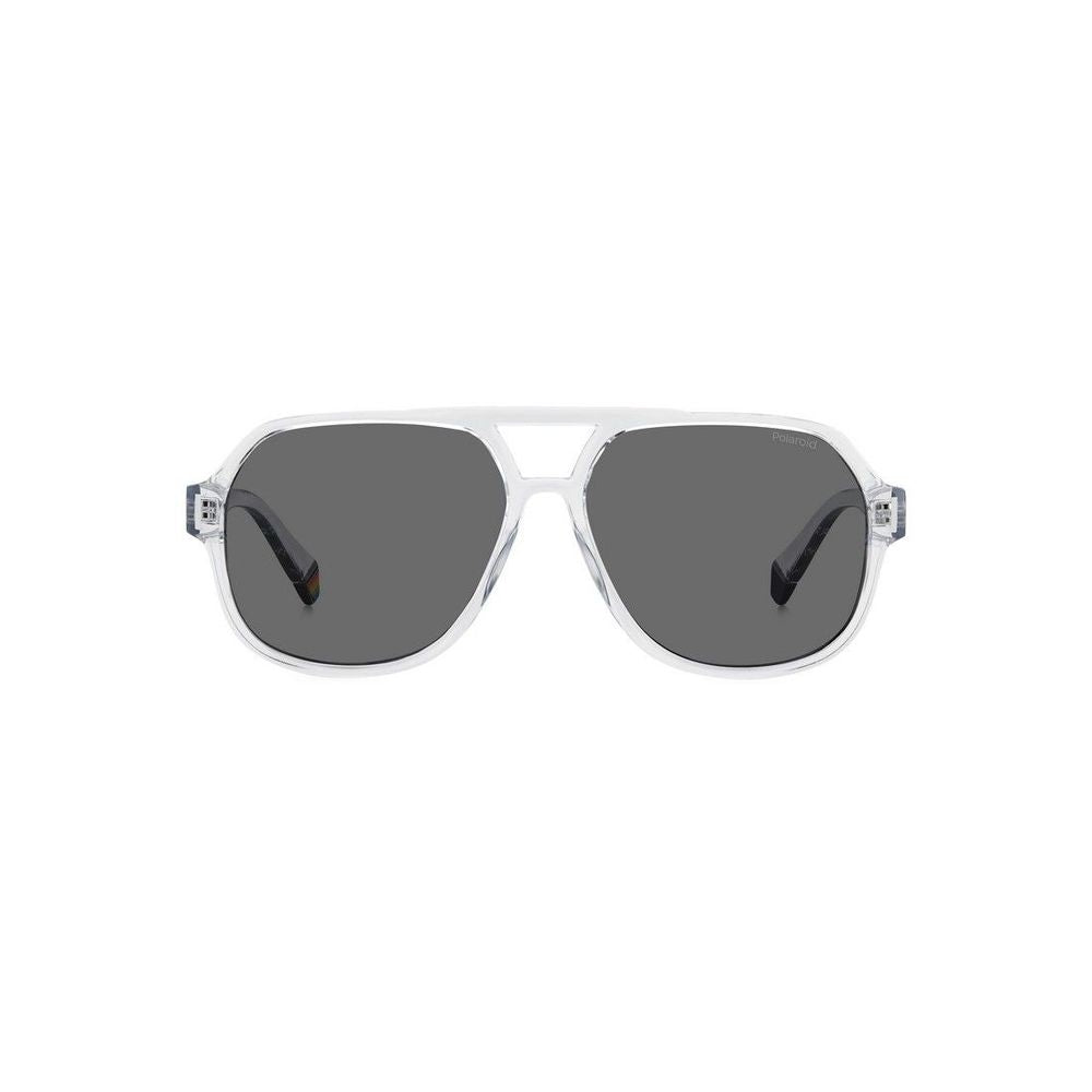 Lunettes de soleil Polaroid en polycarbonate transparent