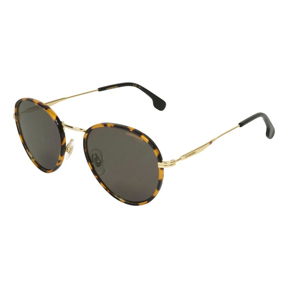 Lunettes de soleil Carrera en cuir de veau doré