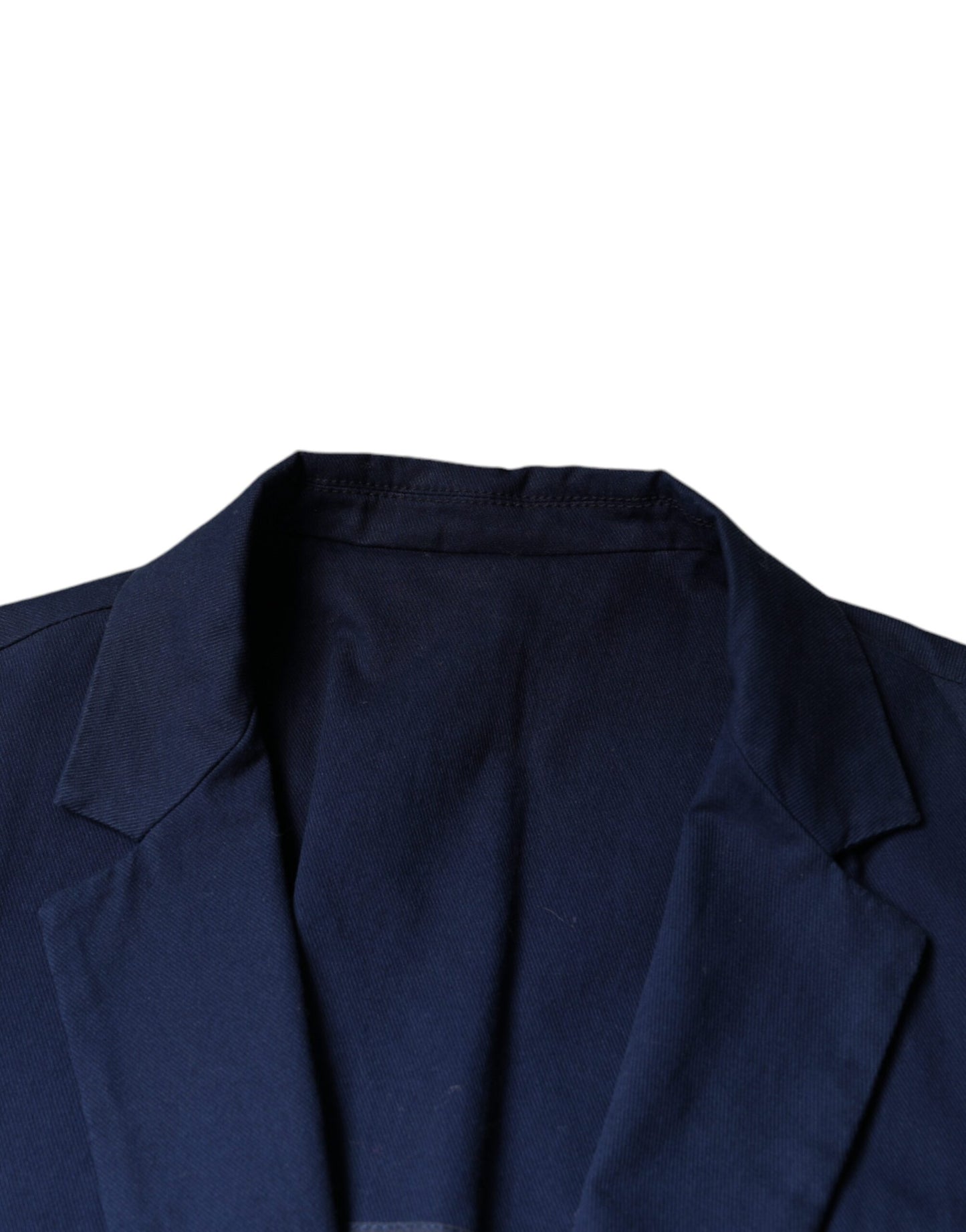 Blazer-manteau simple boutonnage bleu Dolce & Gabbana
