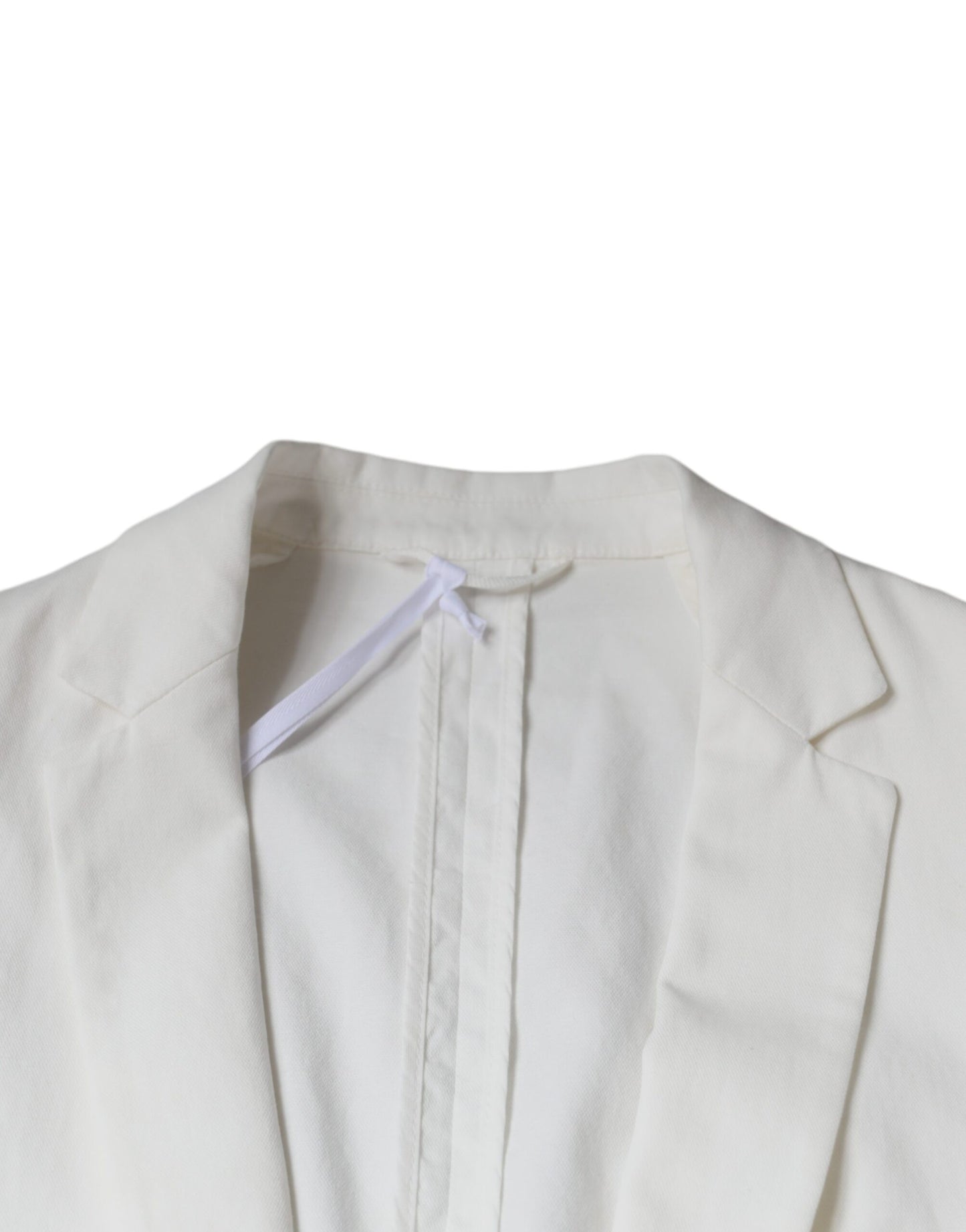 Blazer formel blanc Dondup à simple boutonnage et un bouton