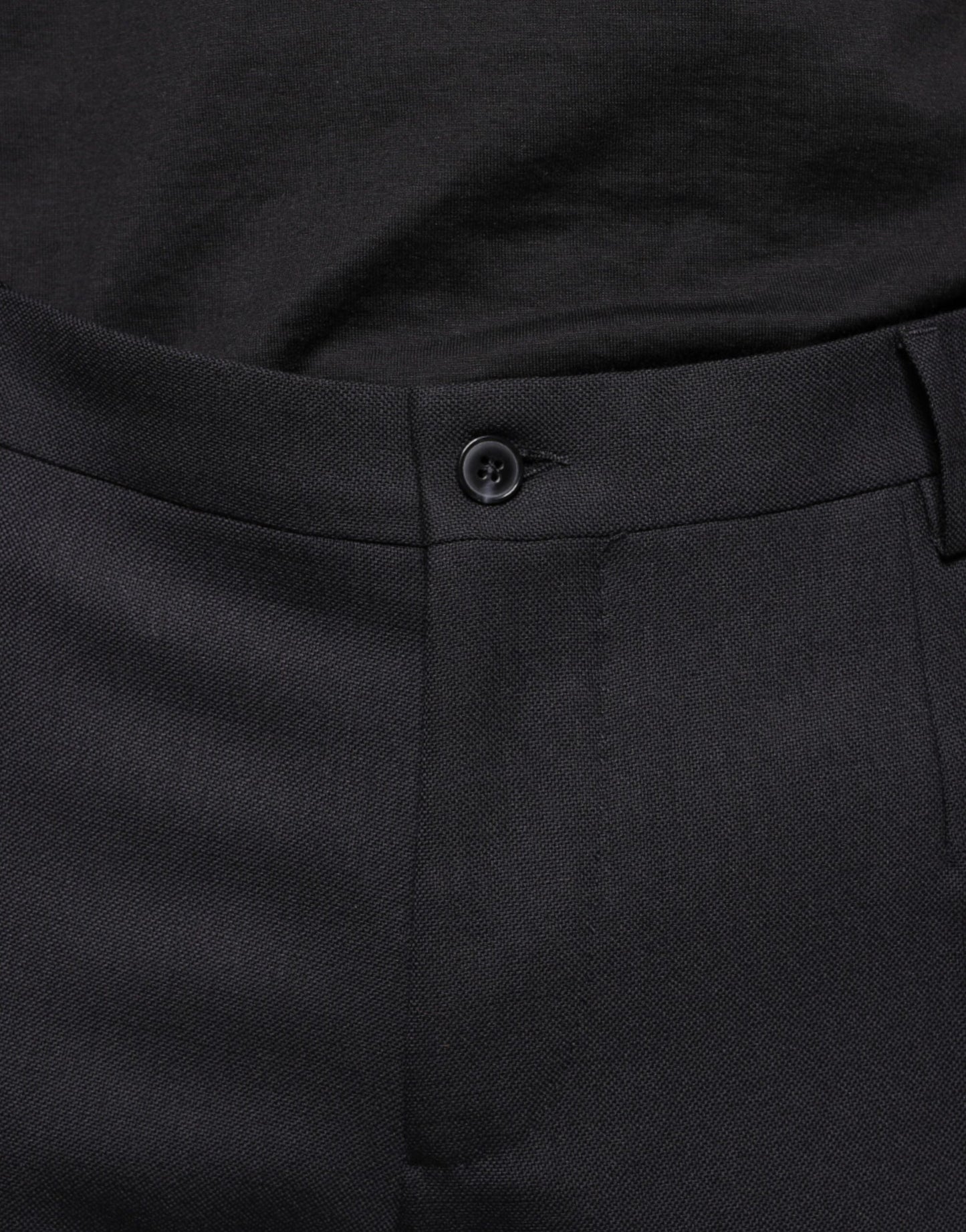 Dolce & Gabbana Black Wool Skinny Dress Formal Pants by Dolce & Gabbana