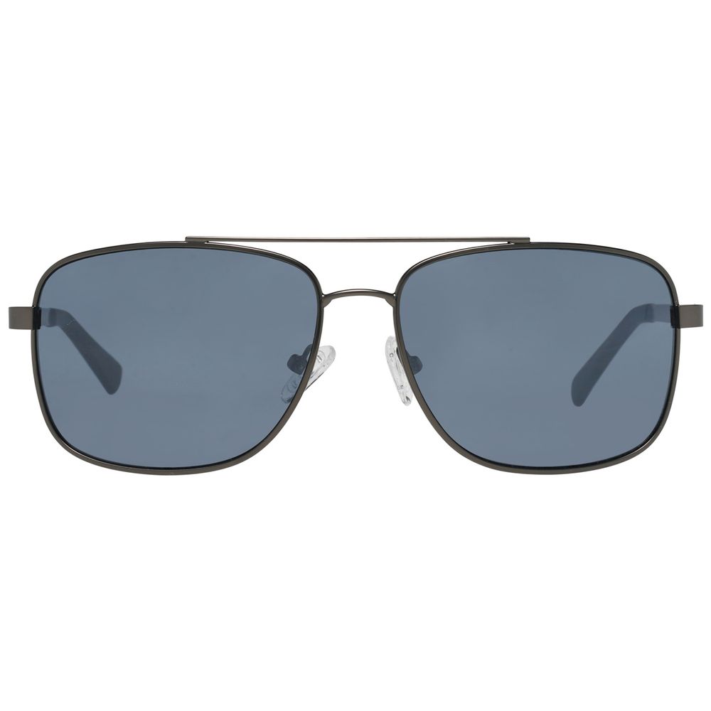 Lunettes de soleil Timberland en métal noir