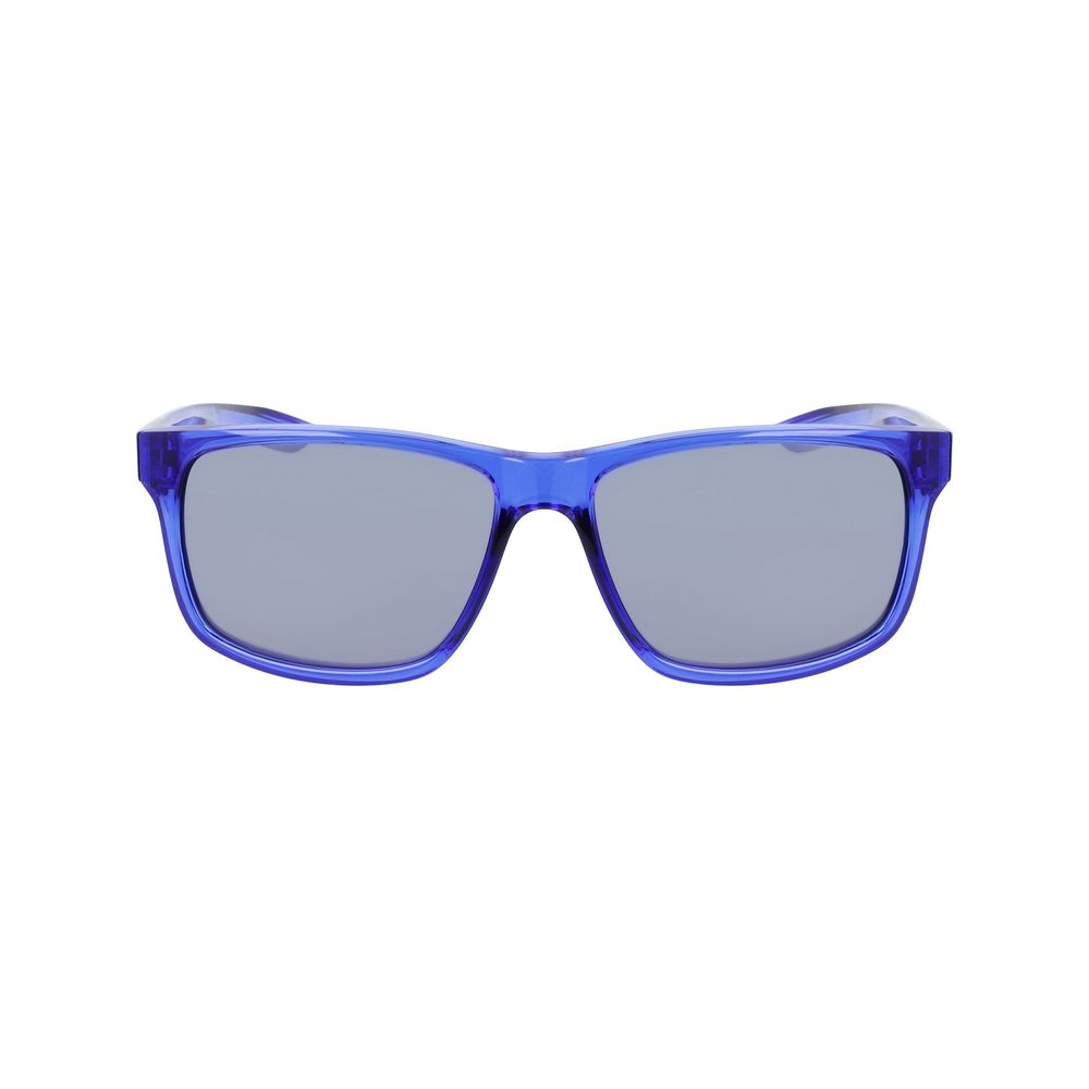 Lunettes de soleil Nike en cuir de veau bleu