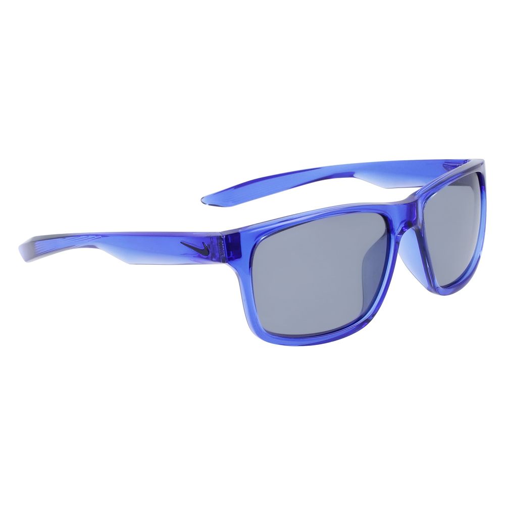 Lunettes de soleil Nike en cuir de veau bleu