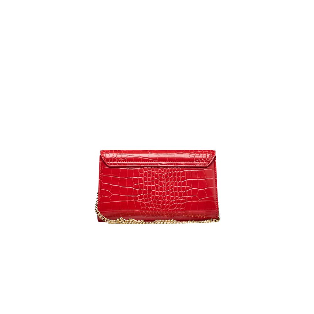 Sac bandoulière Love Moschino en polyéthylène rouge pour femme
