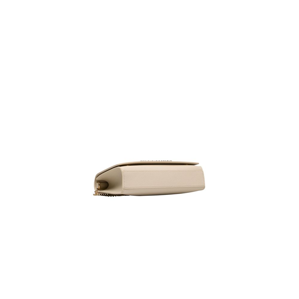 Sac bandoulière Love Moschino beige en polyéthylène pour femme