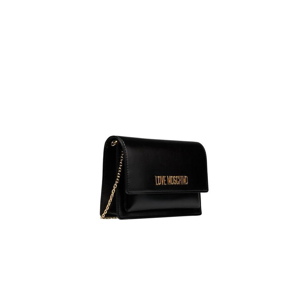 Love Moschino « Sac bandoulière femme en polyéthylène noir »