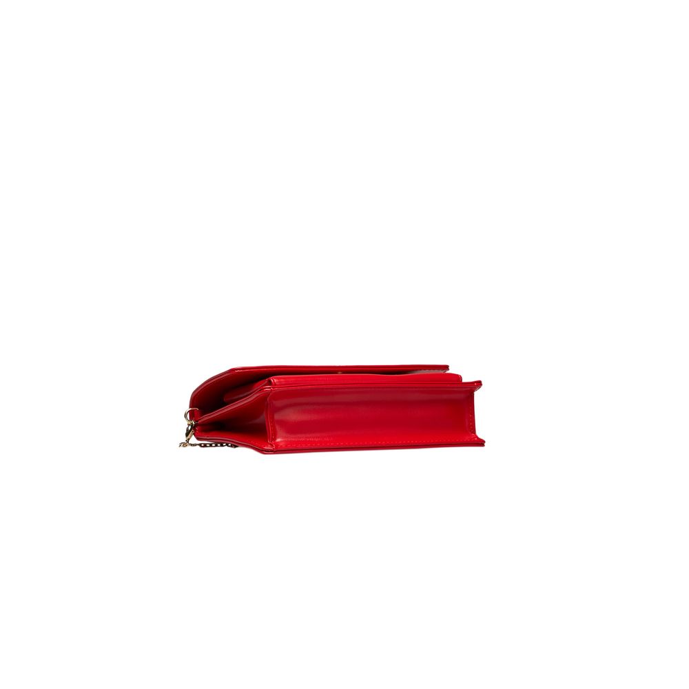 Sac bandoulière Love Moschino en polyéthylène rouge pour femme