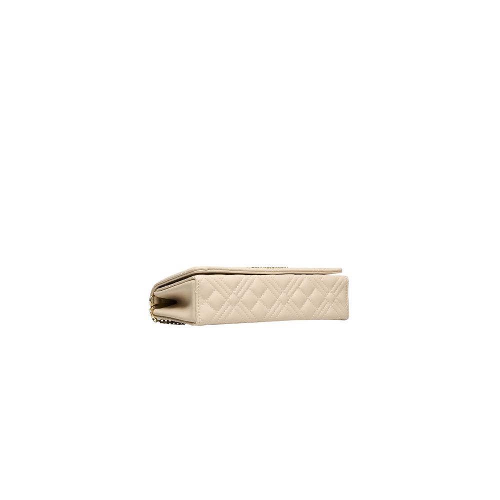 Sac bandoulière Love Moschino beige en polyéthylène pour femme