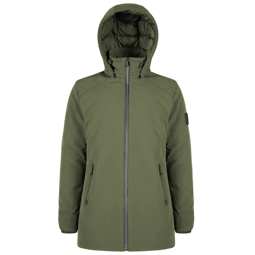 Veste en nylon verte Yes Zee
