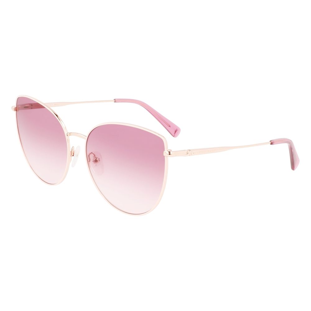 Lunettes de soleil en métal multicolores Longchamp