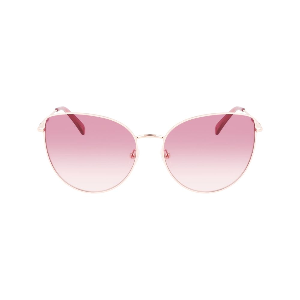 Lunettes de soleil en métal multicolores Longchamp