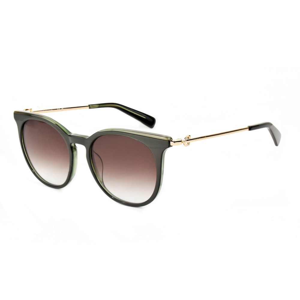 Lunettes de soleil en acétate vert Longchamp