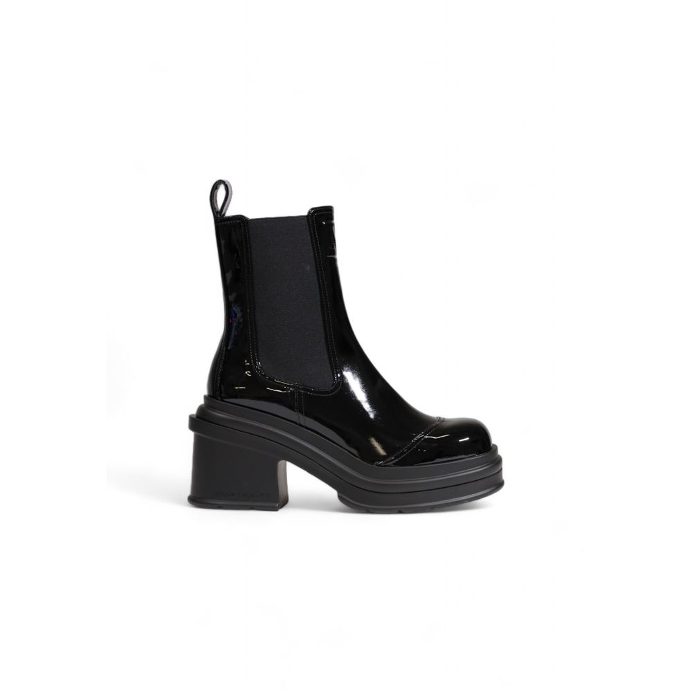 Bottes en polyester noir Armani Exchange