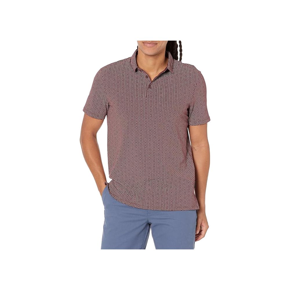 Polo en coton bordeaux Armani Exchange