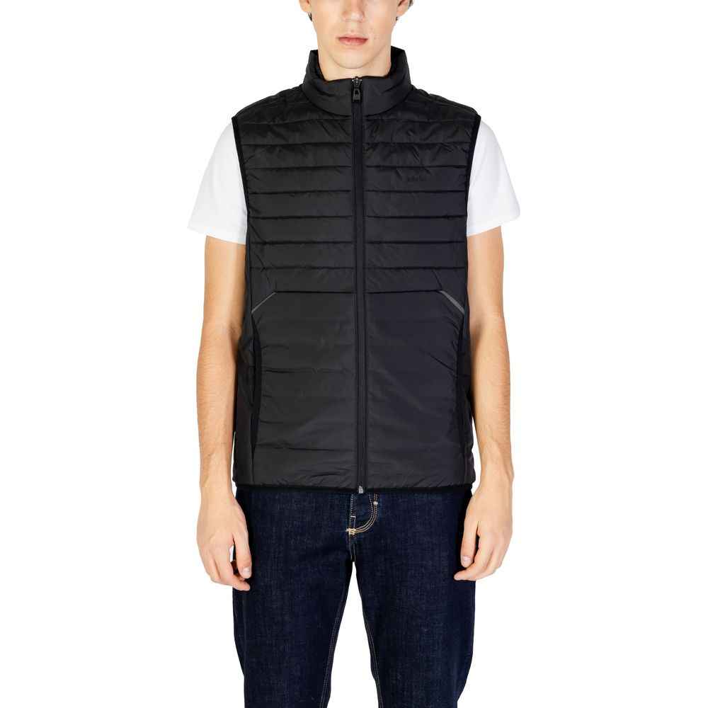 Hugo Boss Black Polyester Sleveless Jacket