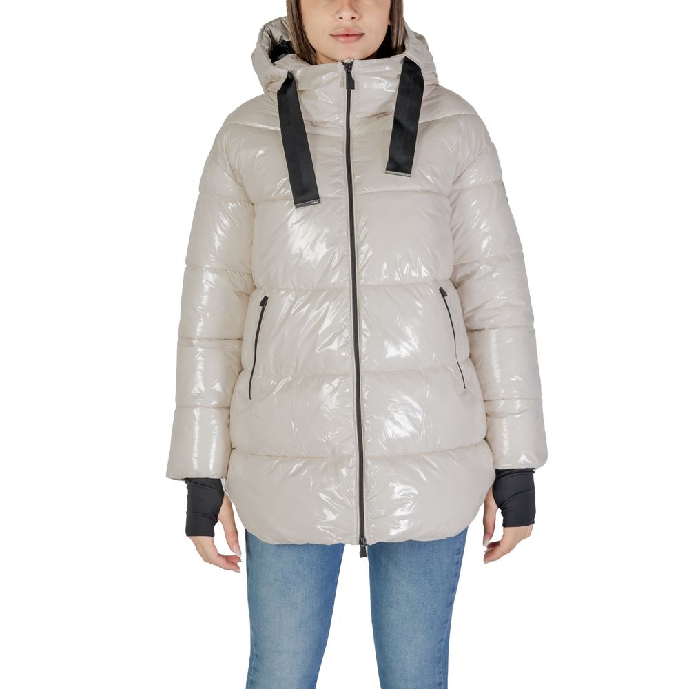 Suns Beige Polyamide Parka by Suns