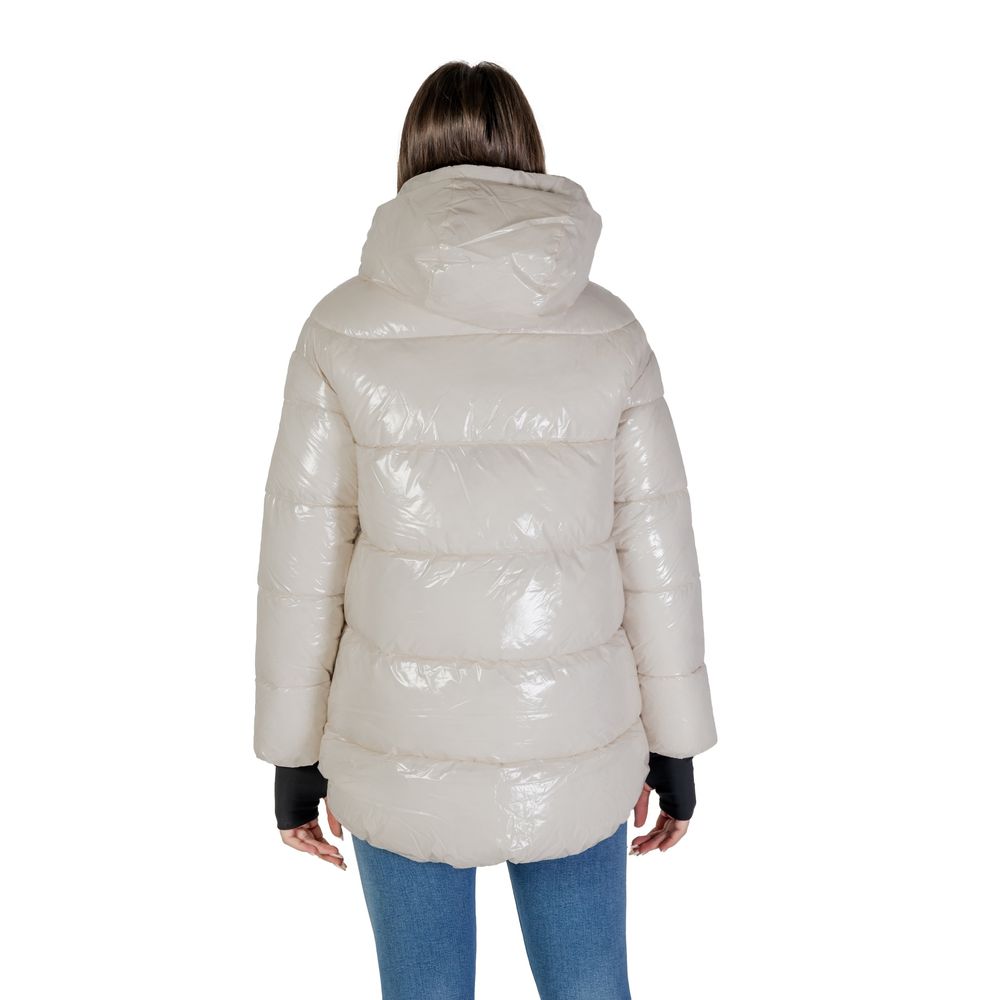 Suns Beige Polyamide Parka by Suns