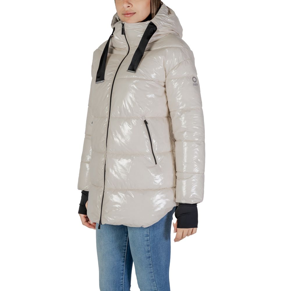 Suns Beige Polyamide Parka by Suns