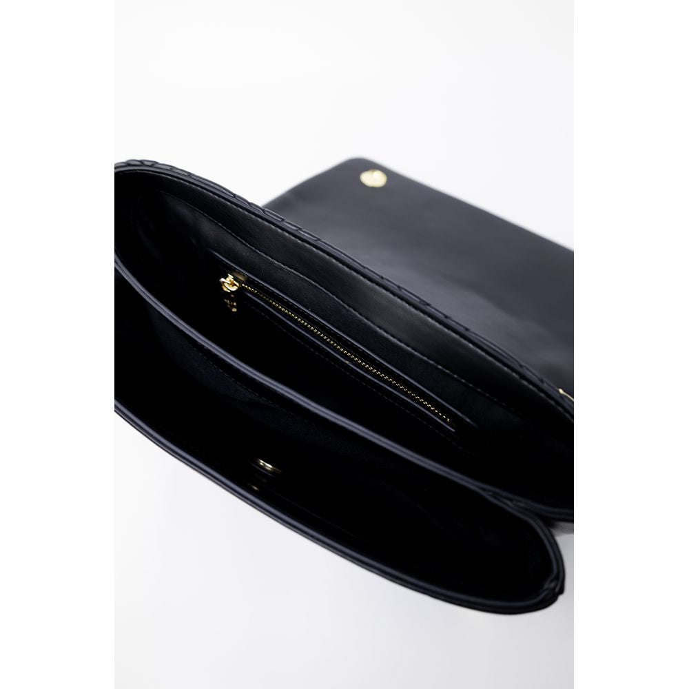 Sac à main en polyéthylène doré Love Moschino