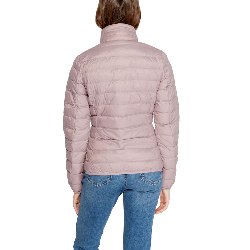 Vestes et manteaux en polyamide violet EA7 Emporio Armani