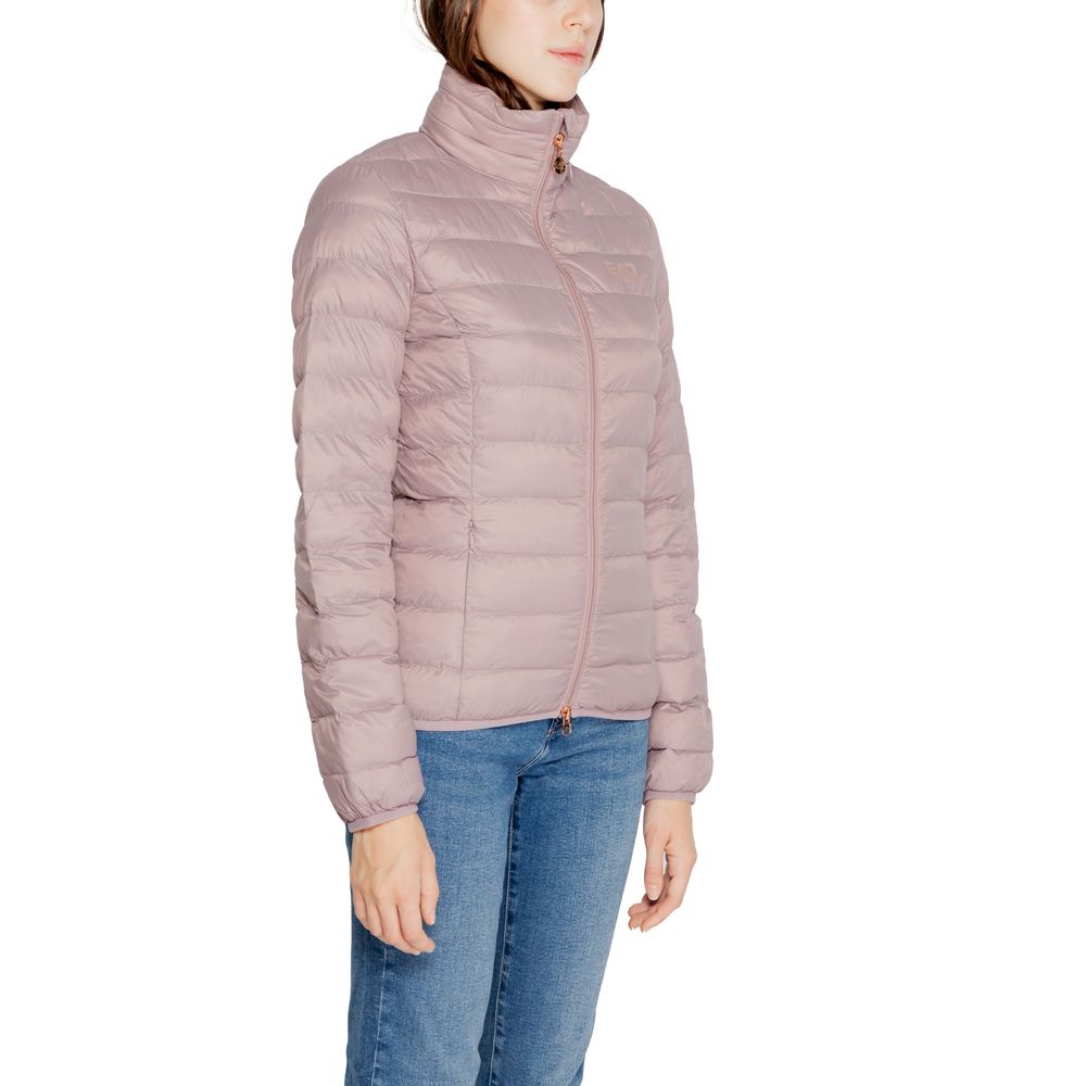 Vestes et manteaux en polyamide violet EA7 Emporio Armani