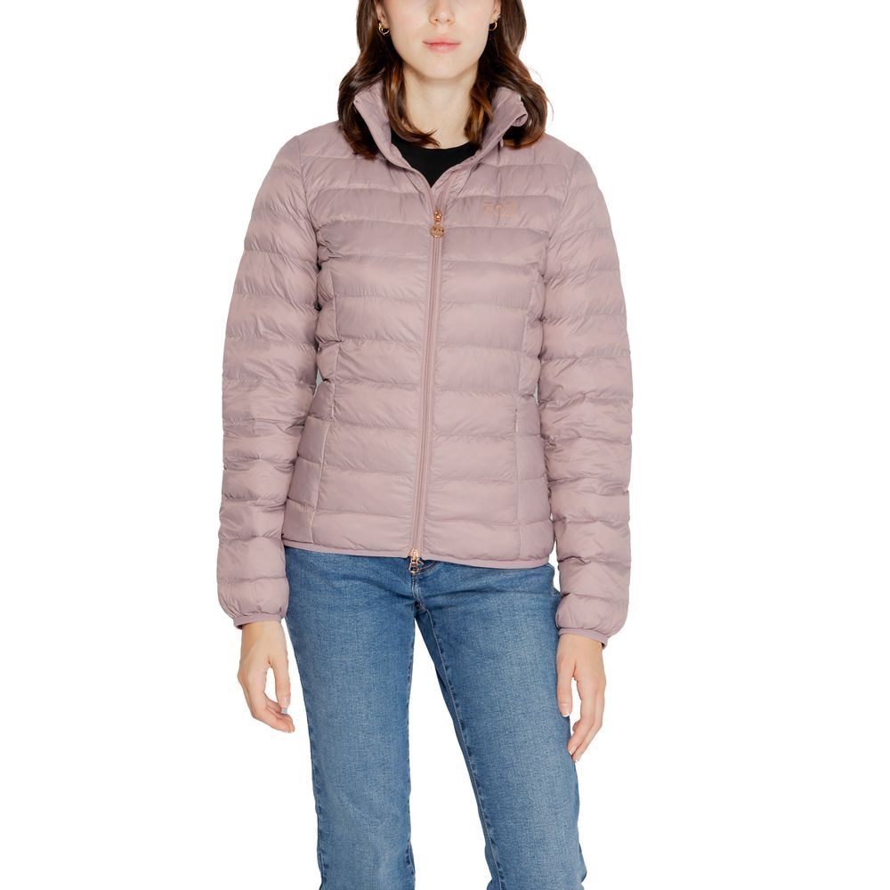 Vestes et manteaux en polyamide violet EA7 Emporio Armani
