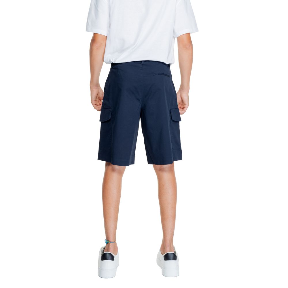 Bermuda en coton bleu Armani Exchange