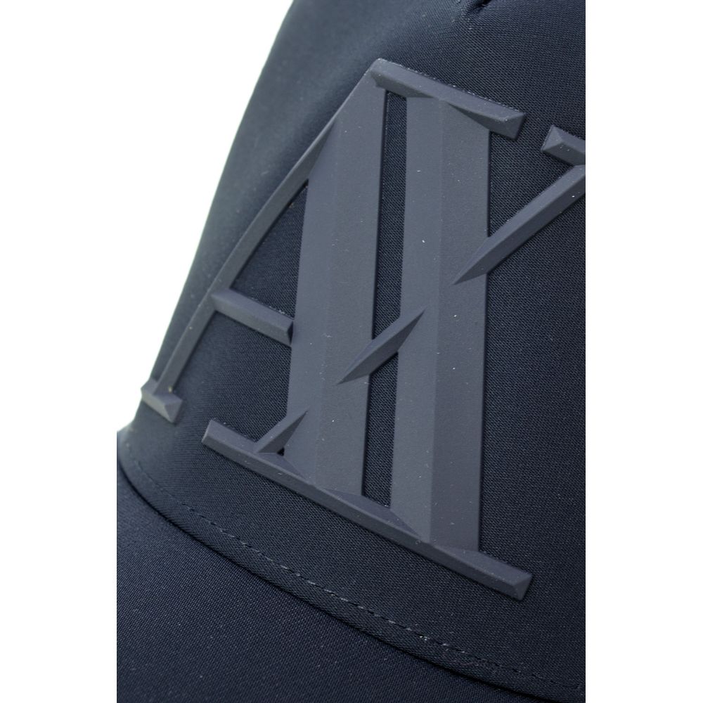 Chapeaux et casquettes Armani Exchange en polyester bleu