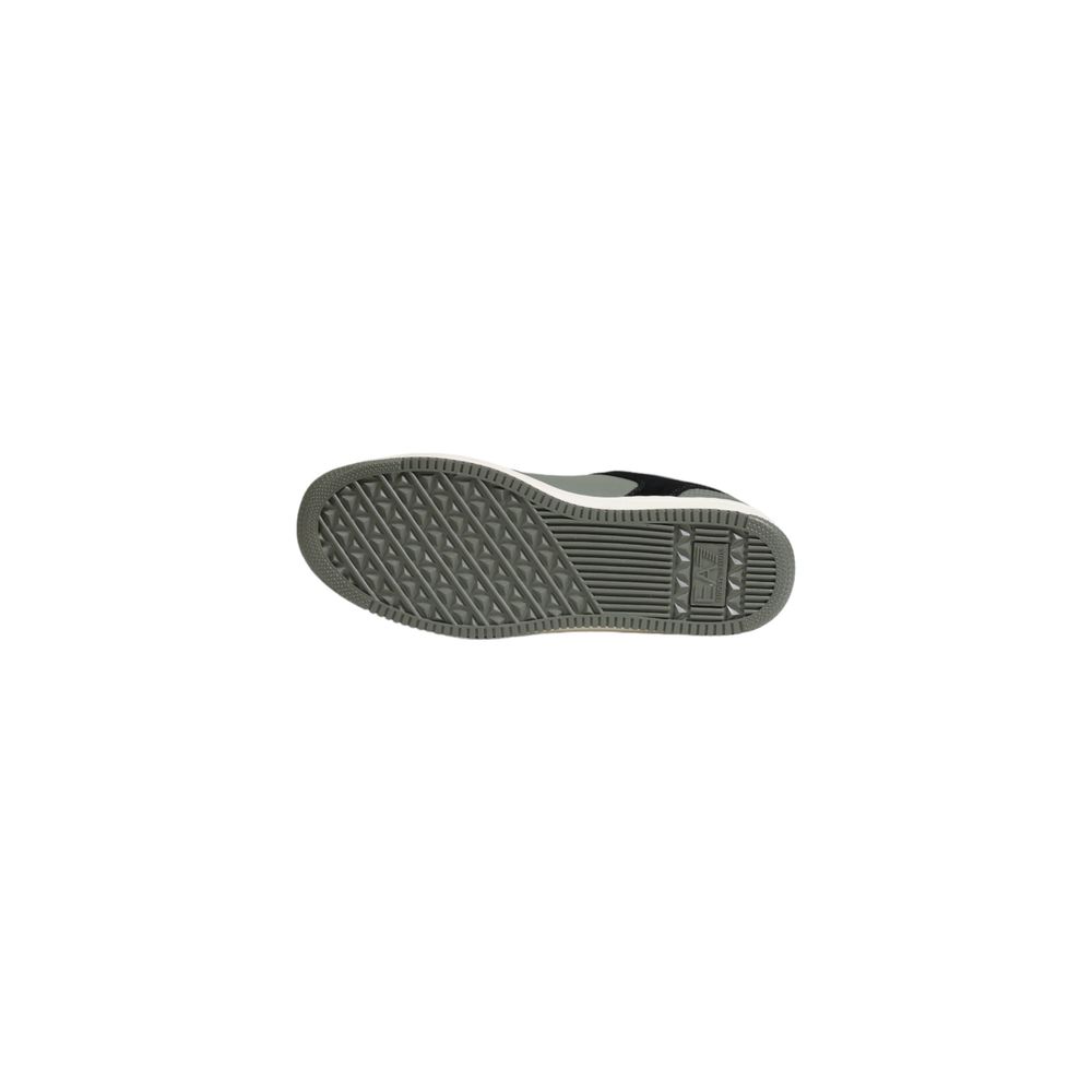 EA7 Emporio Armani Green Polyester Sneaker by EA7 Emporio Armani