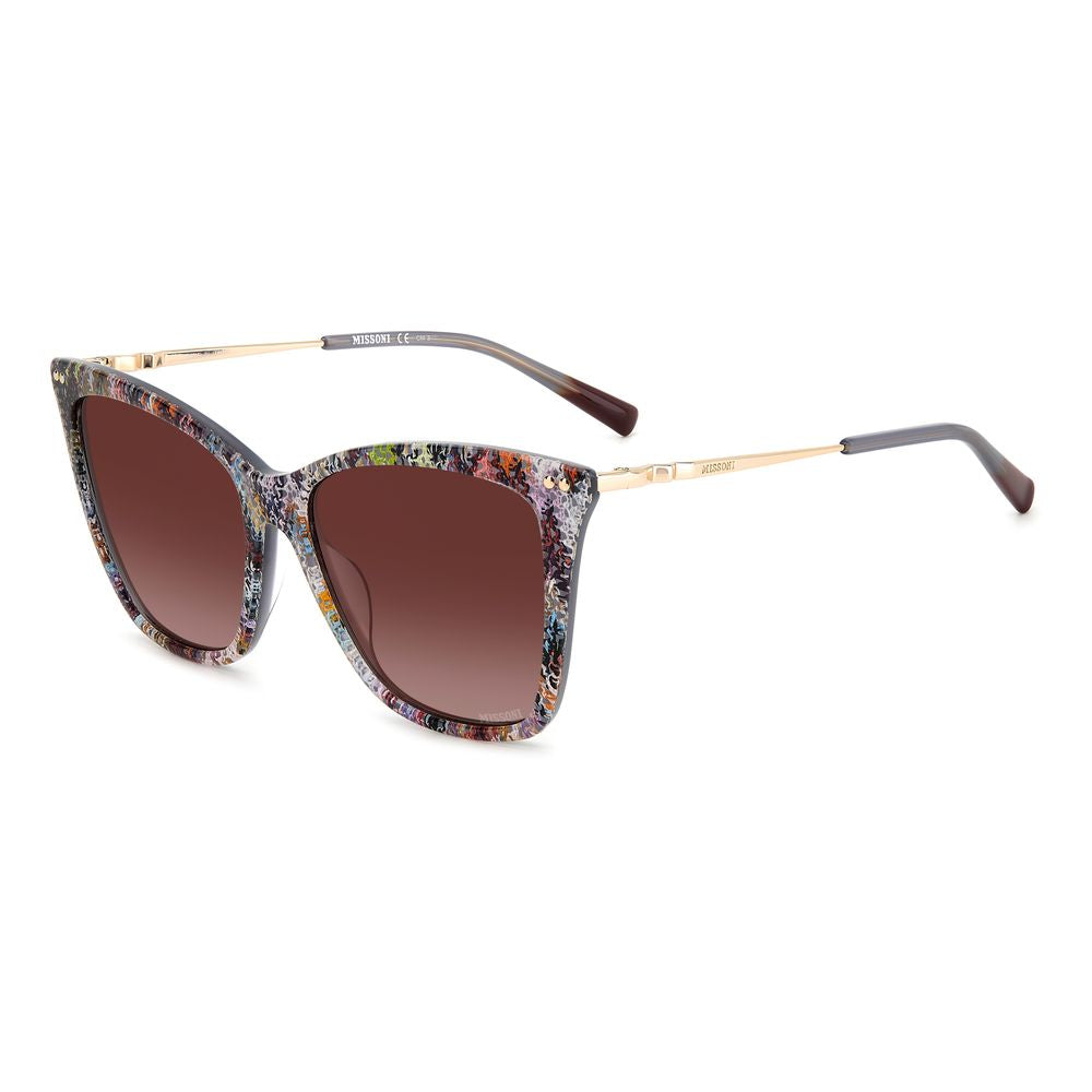 Missoni Multicolor Acetate Sunglasses by Missoni