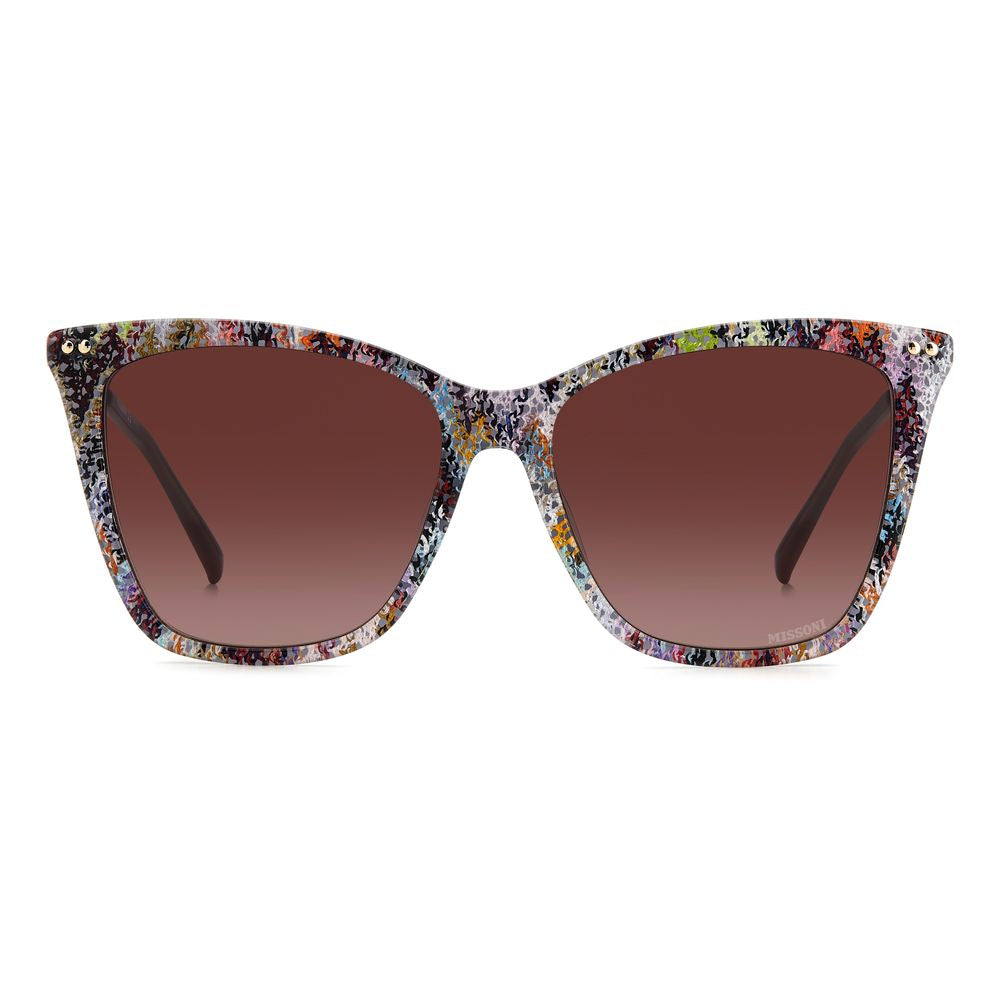 Missoni Multicolor Acetate Sunglasses by Missoni