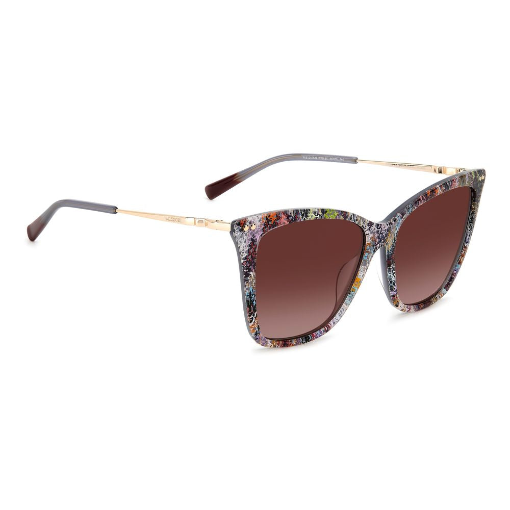 Missoni Multicolor Acetate Sunglasses by Missoni