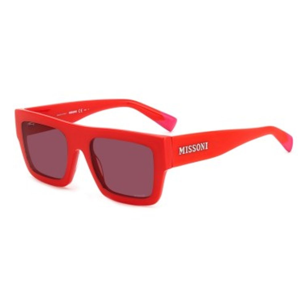 Missoni Red Plastic Sunglasses by Missoni
