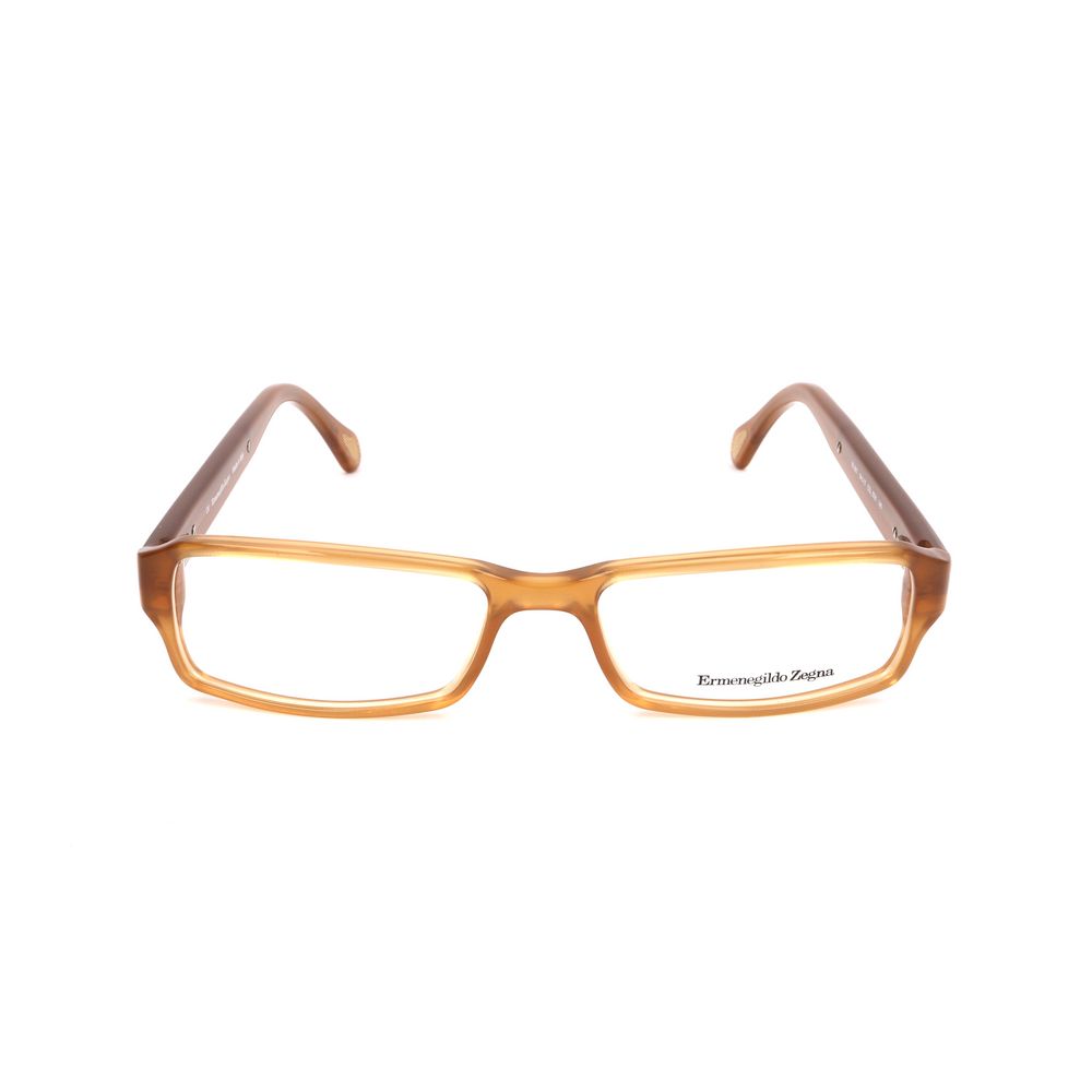 Montures en plastique marron Ermenegildo Zegna