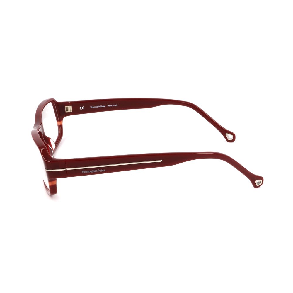 Montures en plastique rouge Ermenegildo Zegna