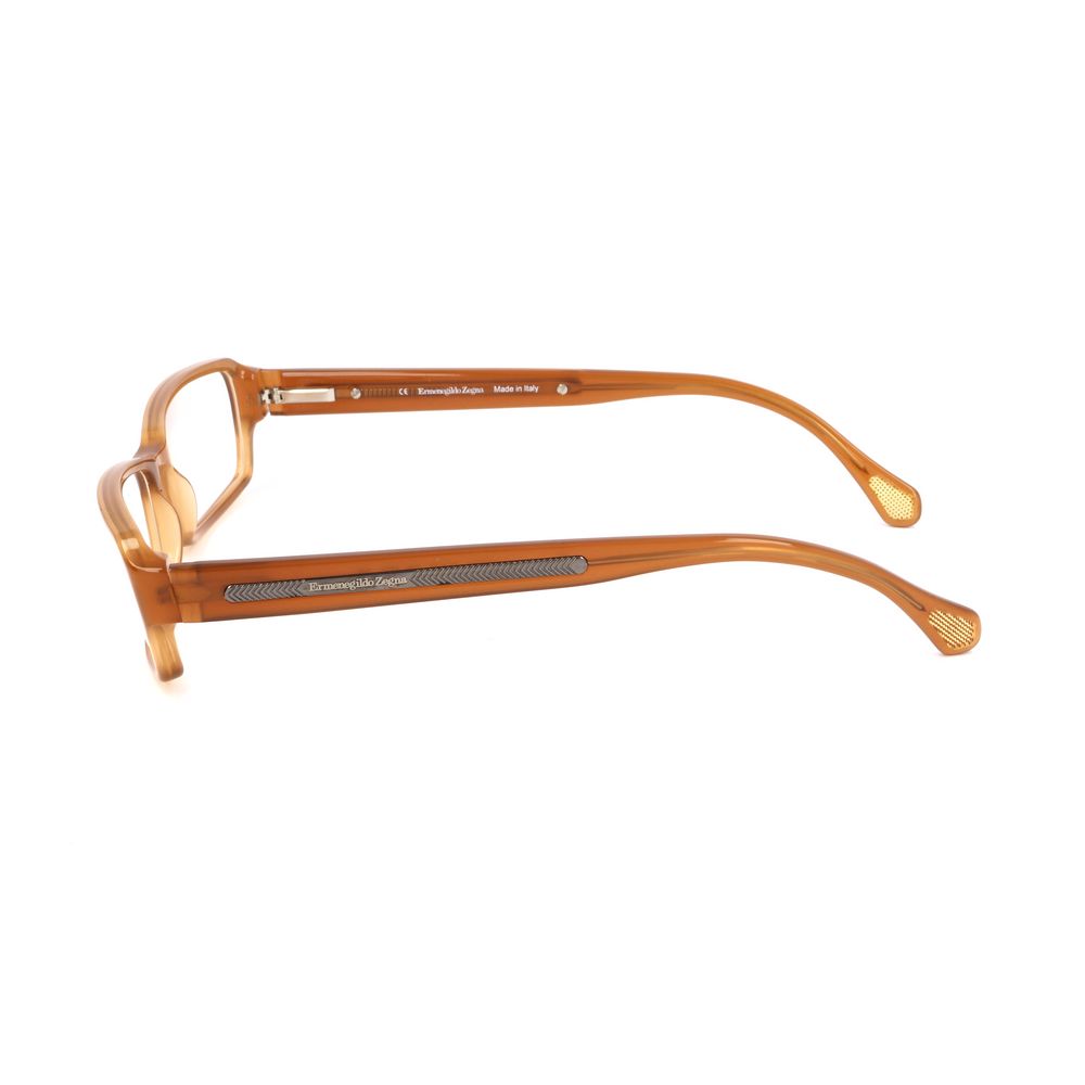 Montures en plastique marron Ermenegildo Zegna