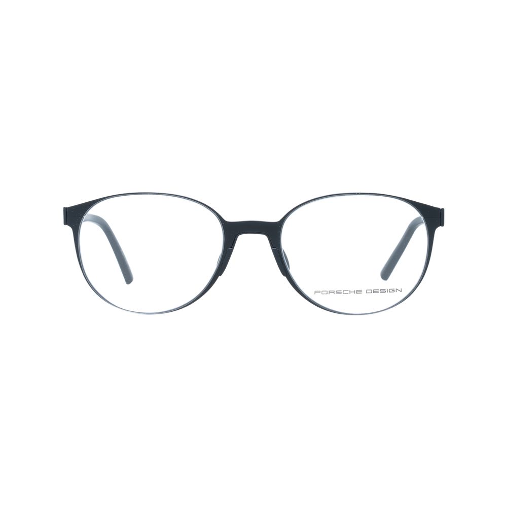 Montures Porsche Design en cuir de veau noir