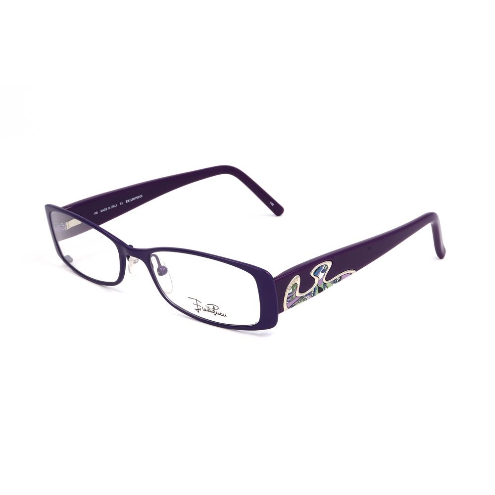 Emilio Pucci Purple Metal Frames by Emilio Pucci