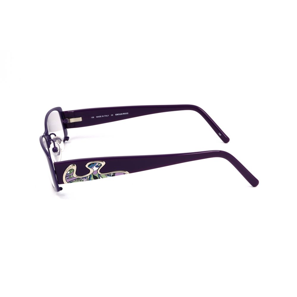 Emilio Pucci Purple Metal Frames by Emilio Pucci