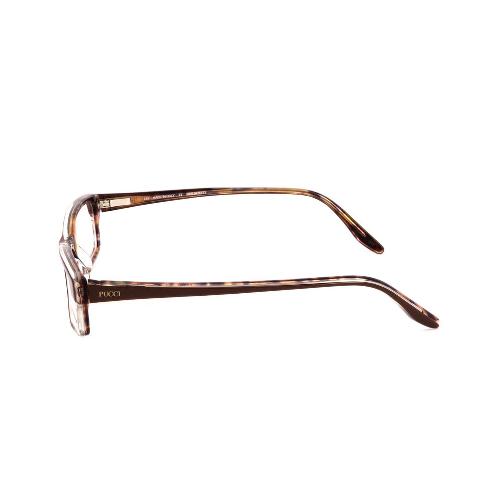Emilio Pucci Brown Plastic Frames by Emilio Pucci