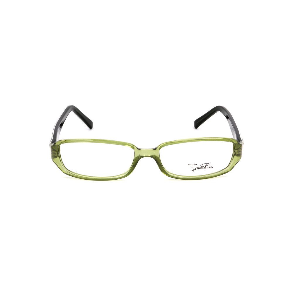 Emilio Pucci Green Plastic Frames by Emilio Pucci