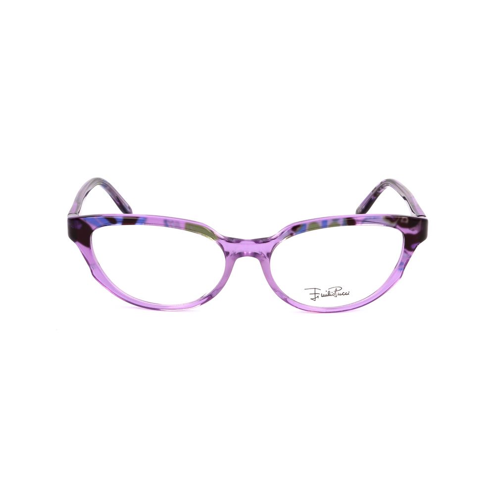 Emilio Pucci Purple Plastic Frames by Emilio Pucci