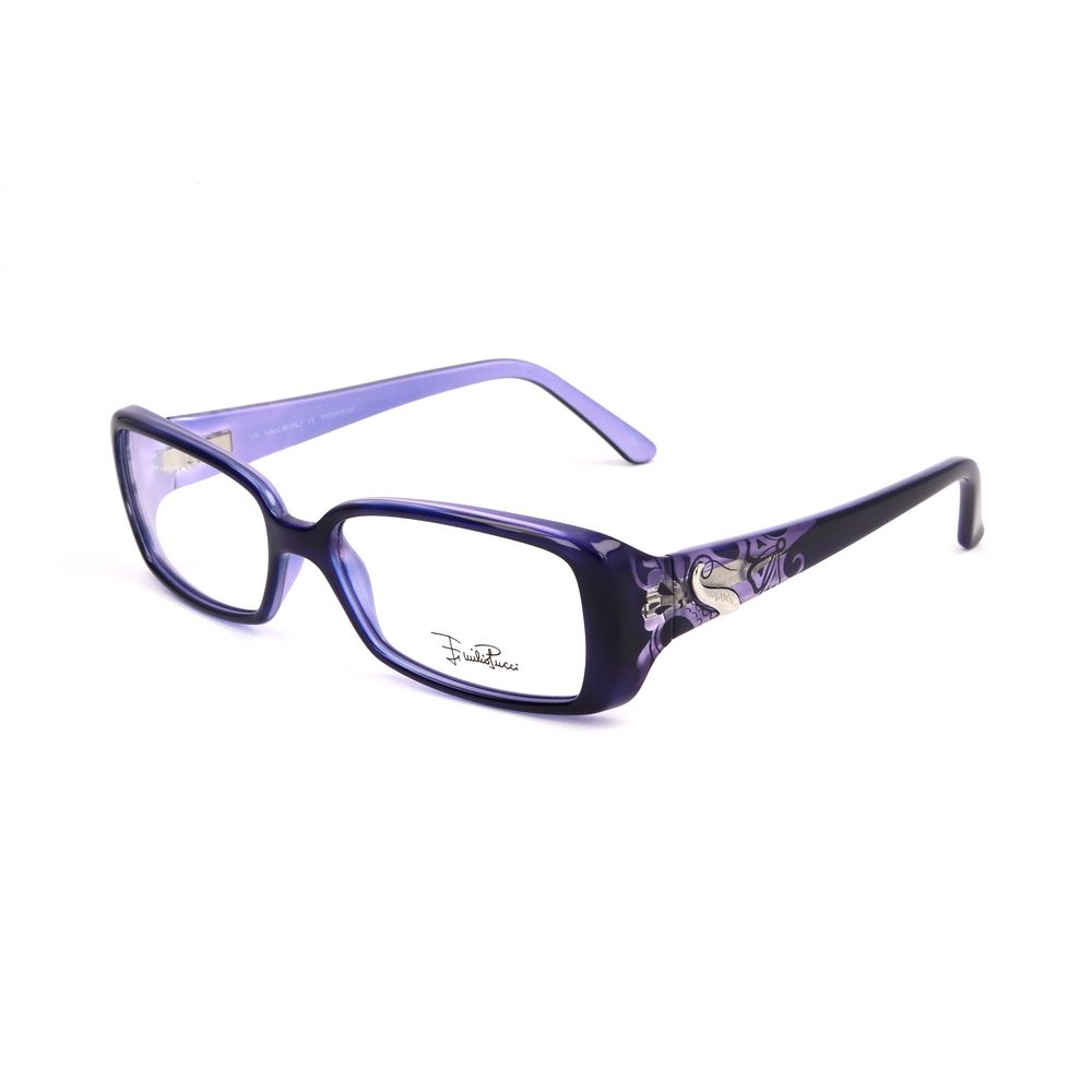 Emilio Pucci Purple Plastic Frames by Emilio Pucci