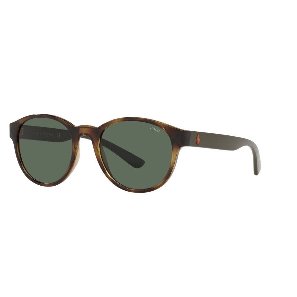 Lunettes de soleil en acétate marron Ralph Lauren
